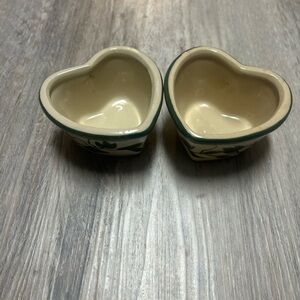Heart-Shaped Ceramic Bowls